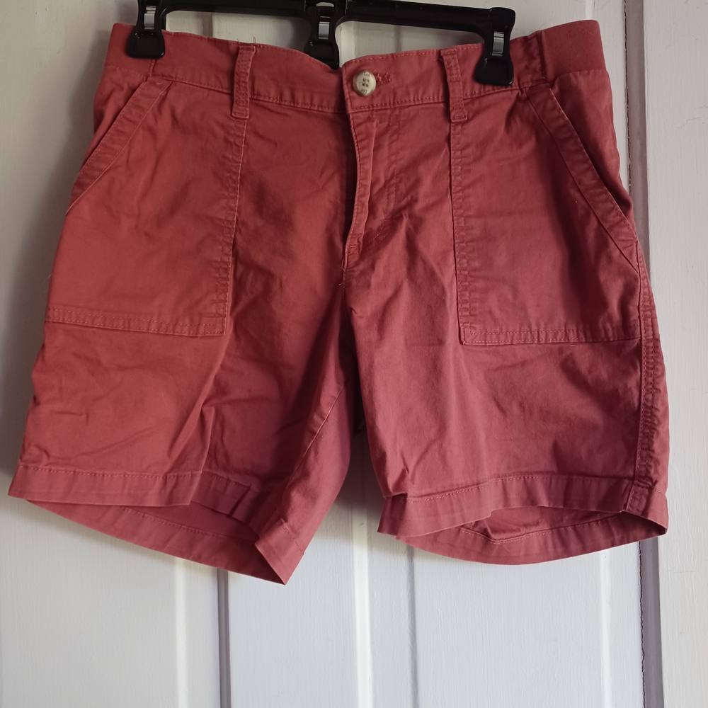 Women's Pink Casual Shorts